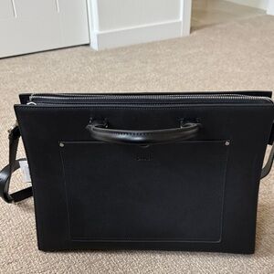 Cluci Elegant Black Briefcase
